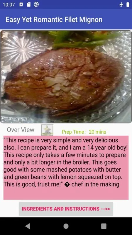 cook 30 minute beef | Indus Appstore | Screenshot