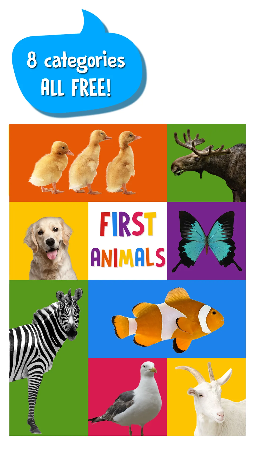 First Words for Baby: Animals | Indus Appstore | Screenshot