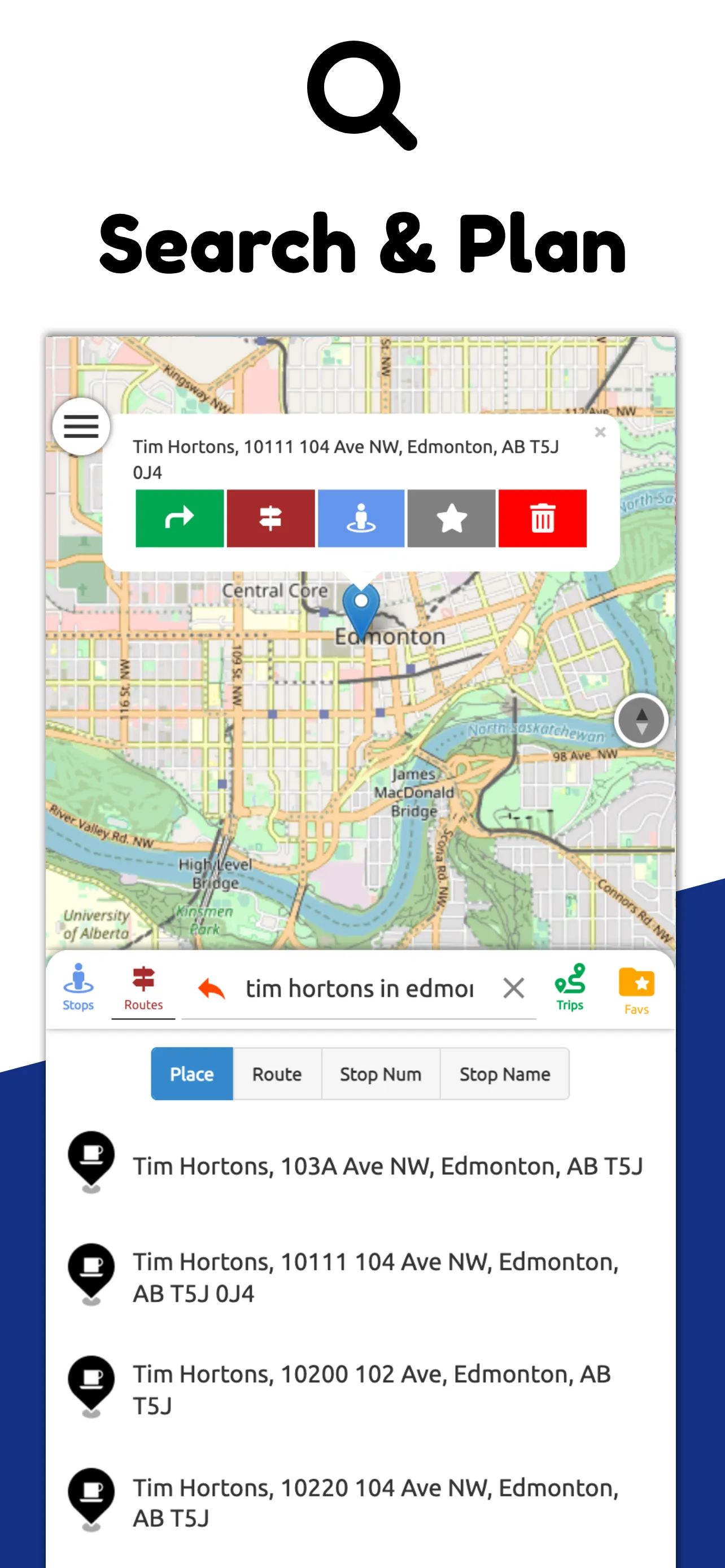 Edmonton Transit RT - ETS | Indus Appstore | Screenshot