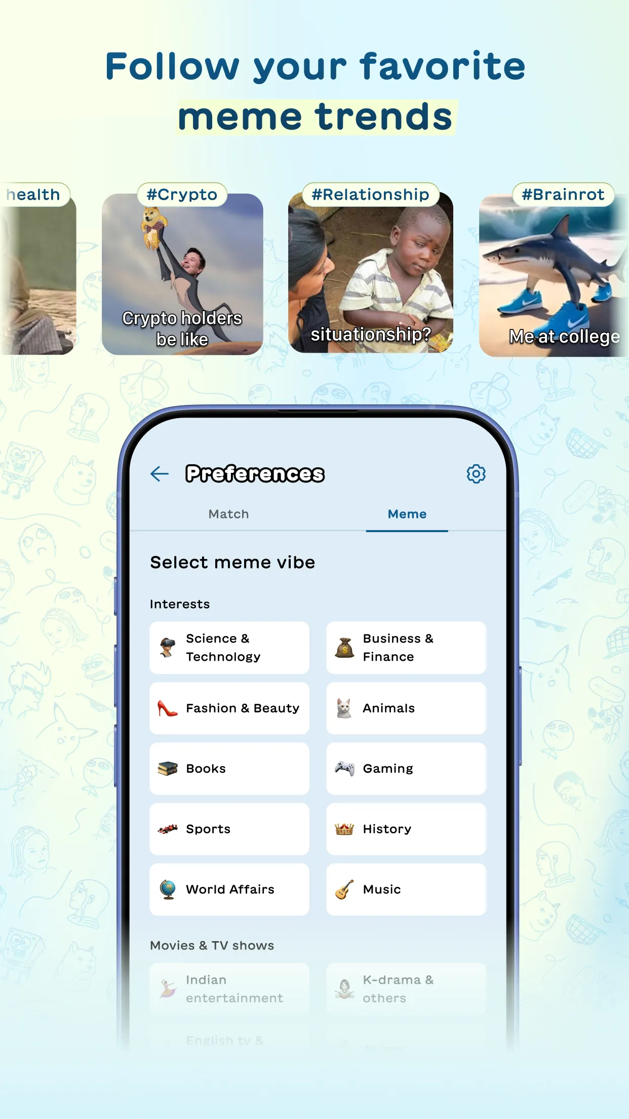 Schmooze: Meme, Match, & Date | Indus Appstore | Screenshot