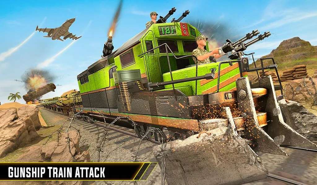 Army Train Driving Simulator | Indus Appstore | Screenshot