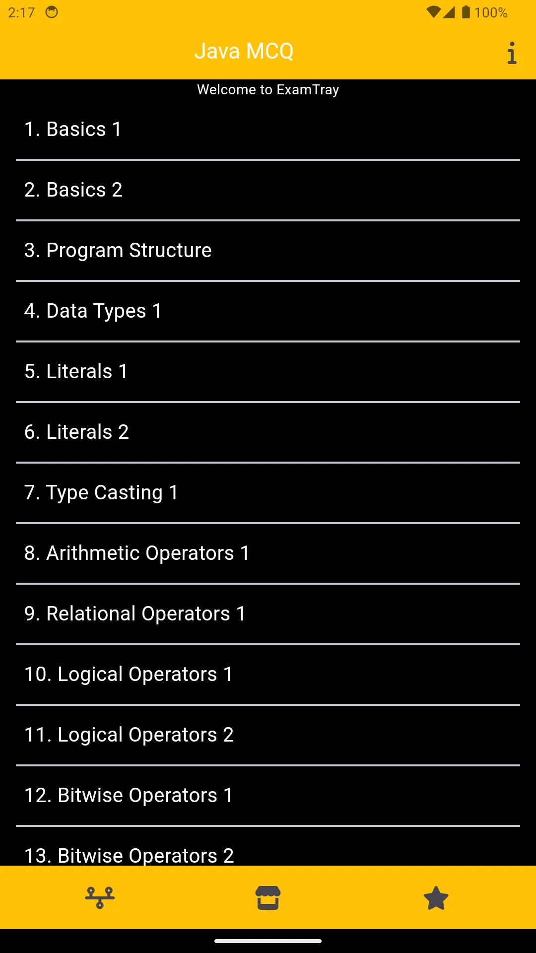 Java MCQ for Interviews | Indus Appstore | Screenshot