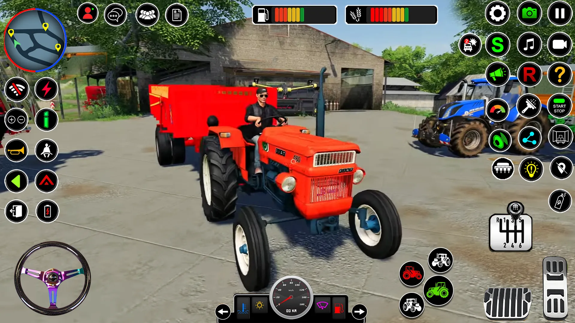 Indian Tractor Farming Game 3D | Indus Appstore | Screenshot