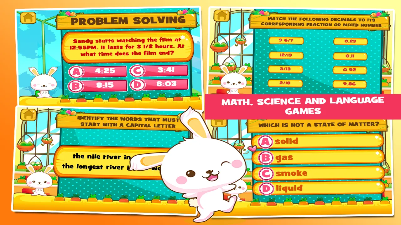 Fourth Grade Learning Games | Indus Appstore | Screenshot