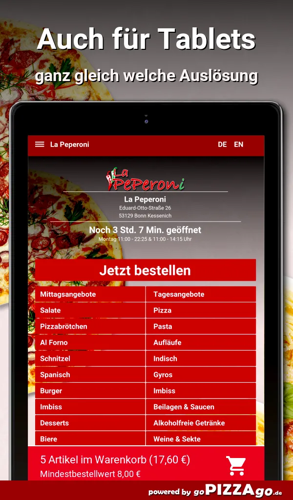 La Peperoni Bonn Kessenich | Indus Appstore | Screenshot