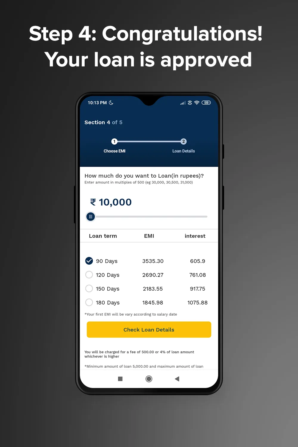 NextFin: Instant loan | Indus Appstore | Screenshot