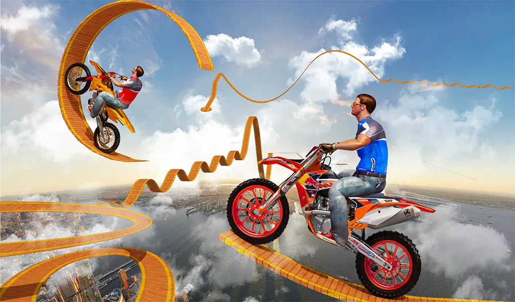 Bike Tricks Trail Stunt Master | Indus Appstore | Screenshot