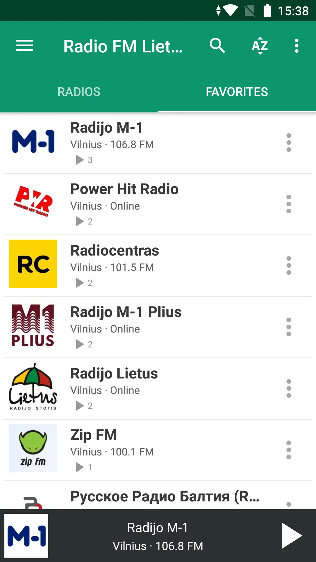 Radio FM Lietuva (Lithuania) | Indus Appstore | Screenshot