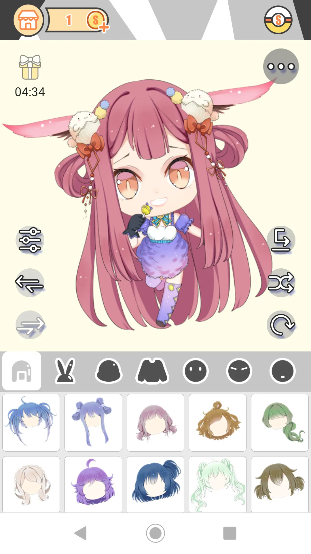 Cute Girl Avatar Factory | Indus Appstore | Screenshot