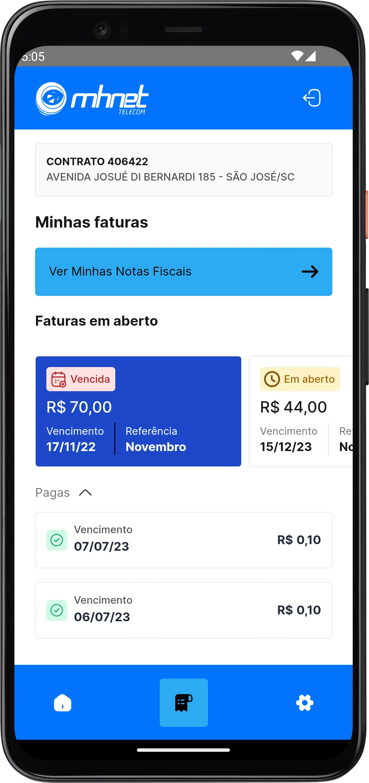 Mhnet Telecom | Indus Appstore | Screenshot