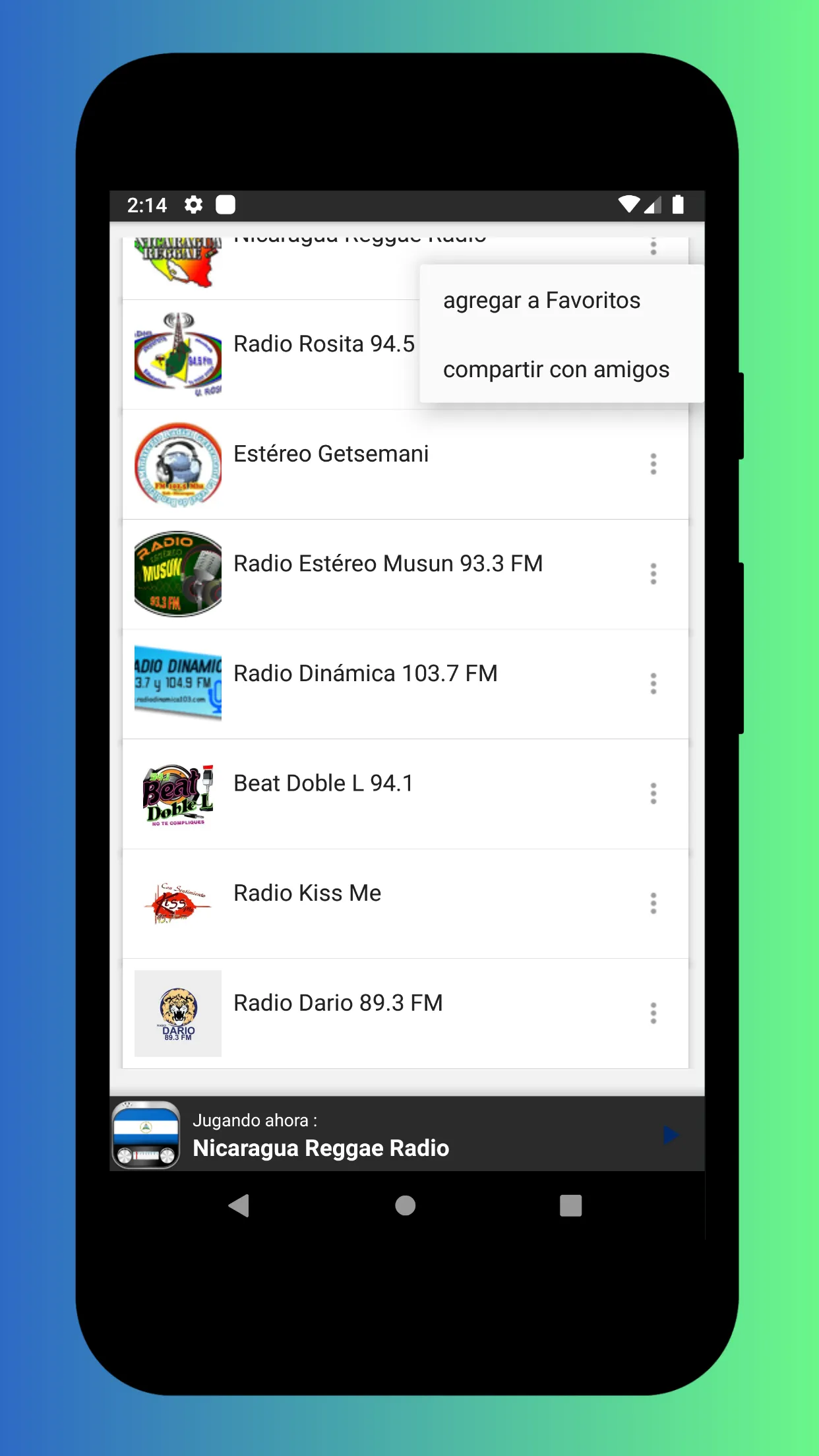 Radio Nicaragua - Radio Online | Indus Appstore | Screenshot