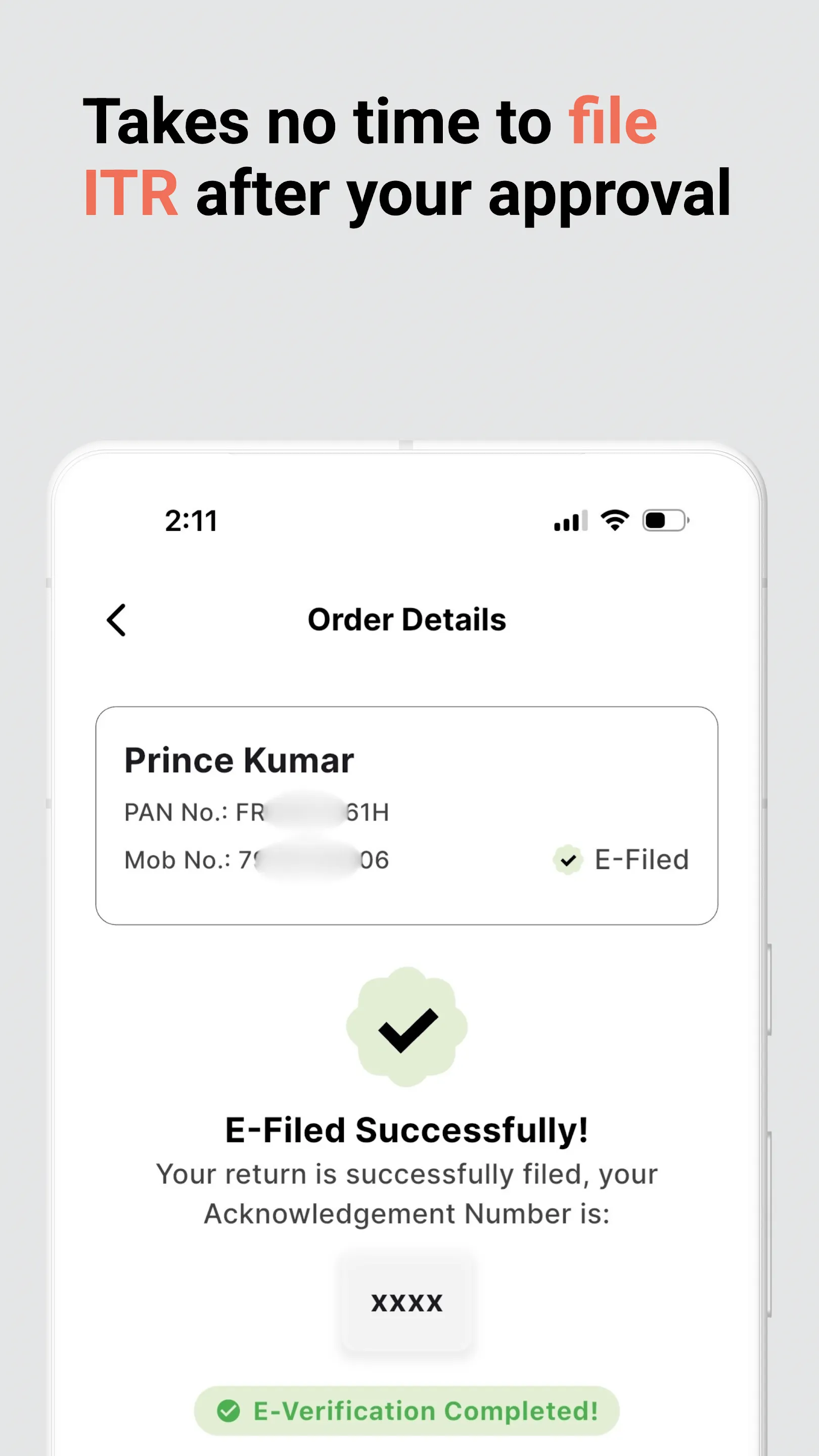 Income Tax Filing, ITR - India | Indus Appstore | Screenshot