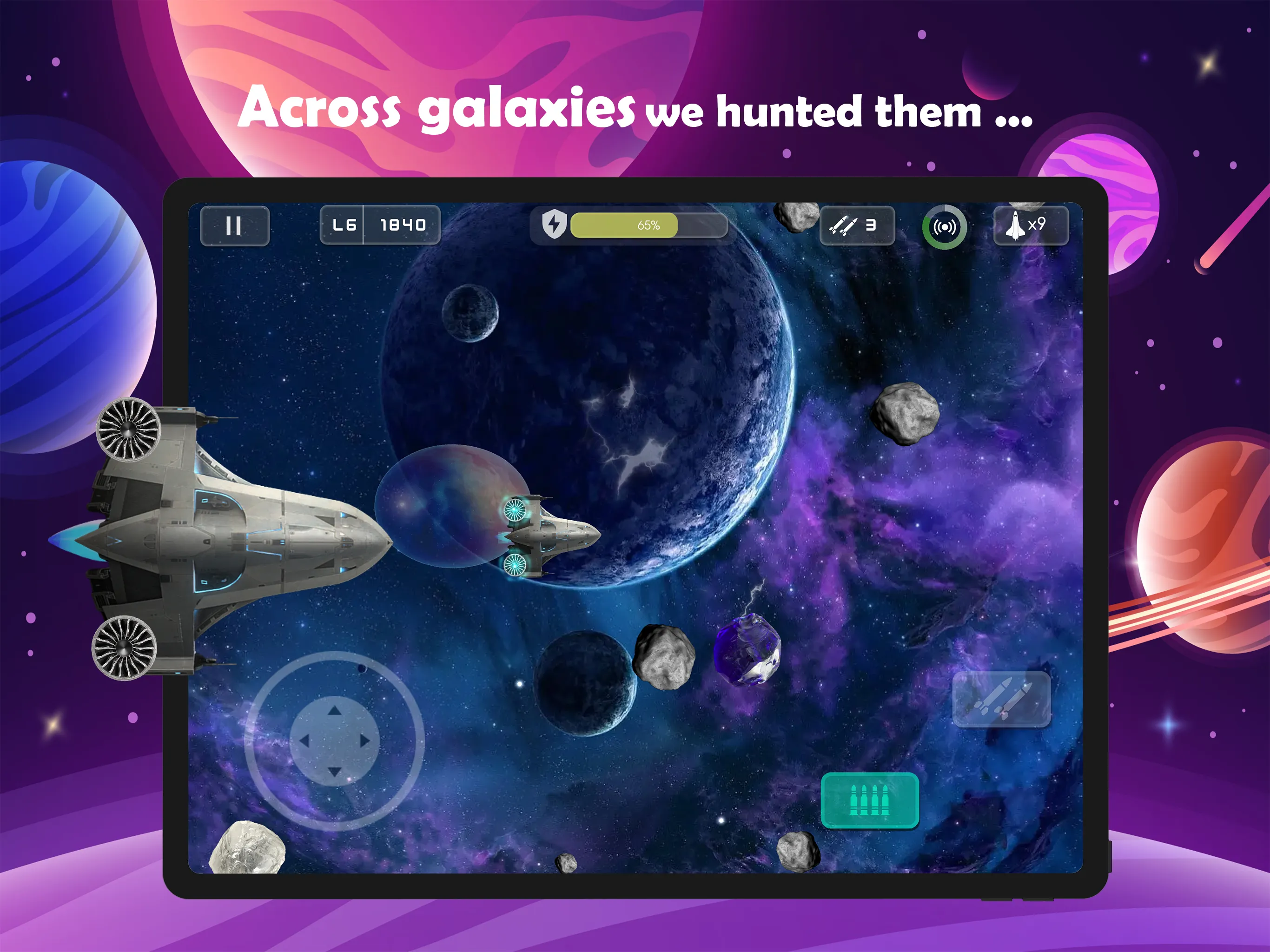 Alien Hunter: Galactic War | Indus Appstore | Screenshot