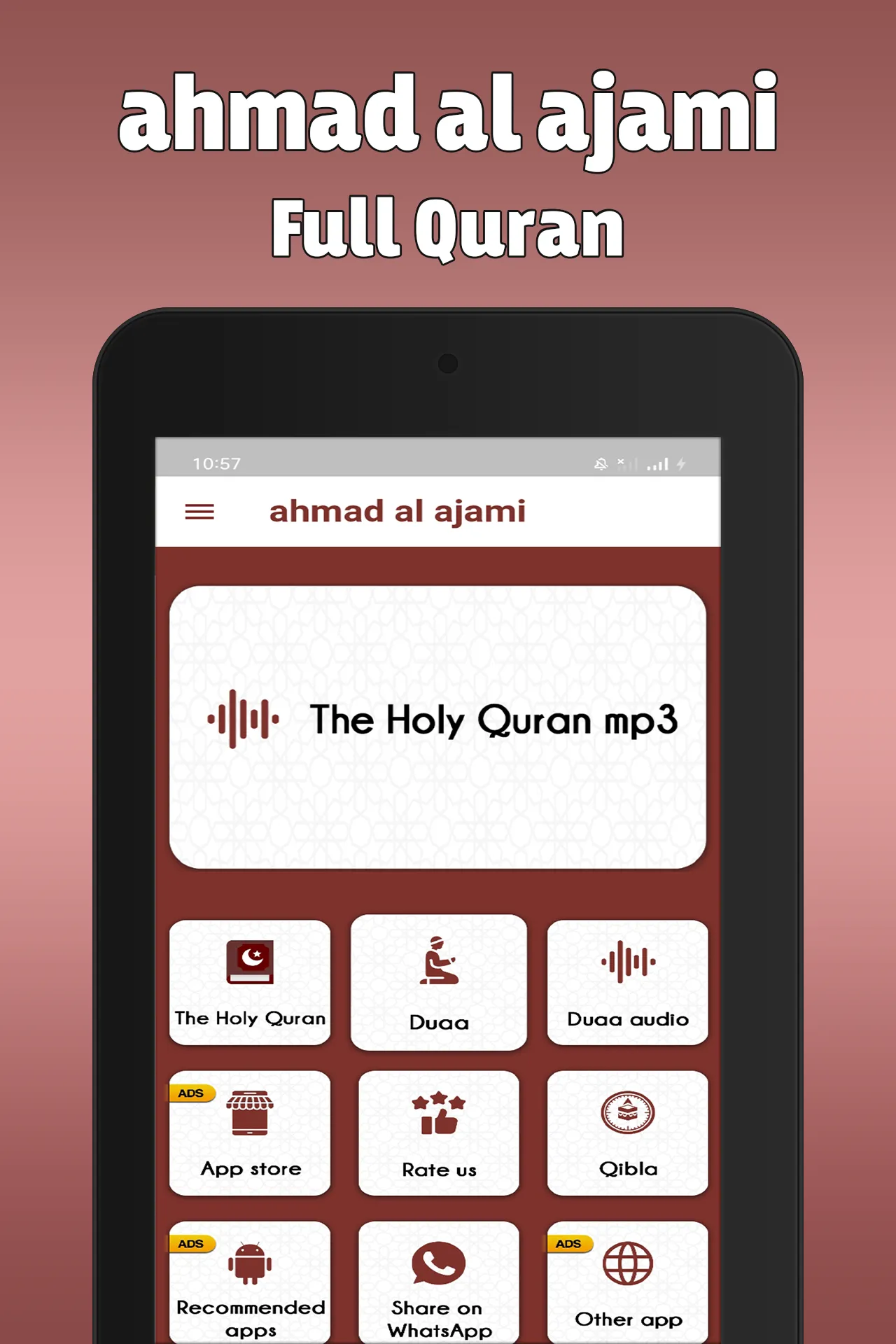 ahmed al ajmi coran complet | Indus Appstore | Screenshot