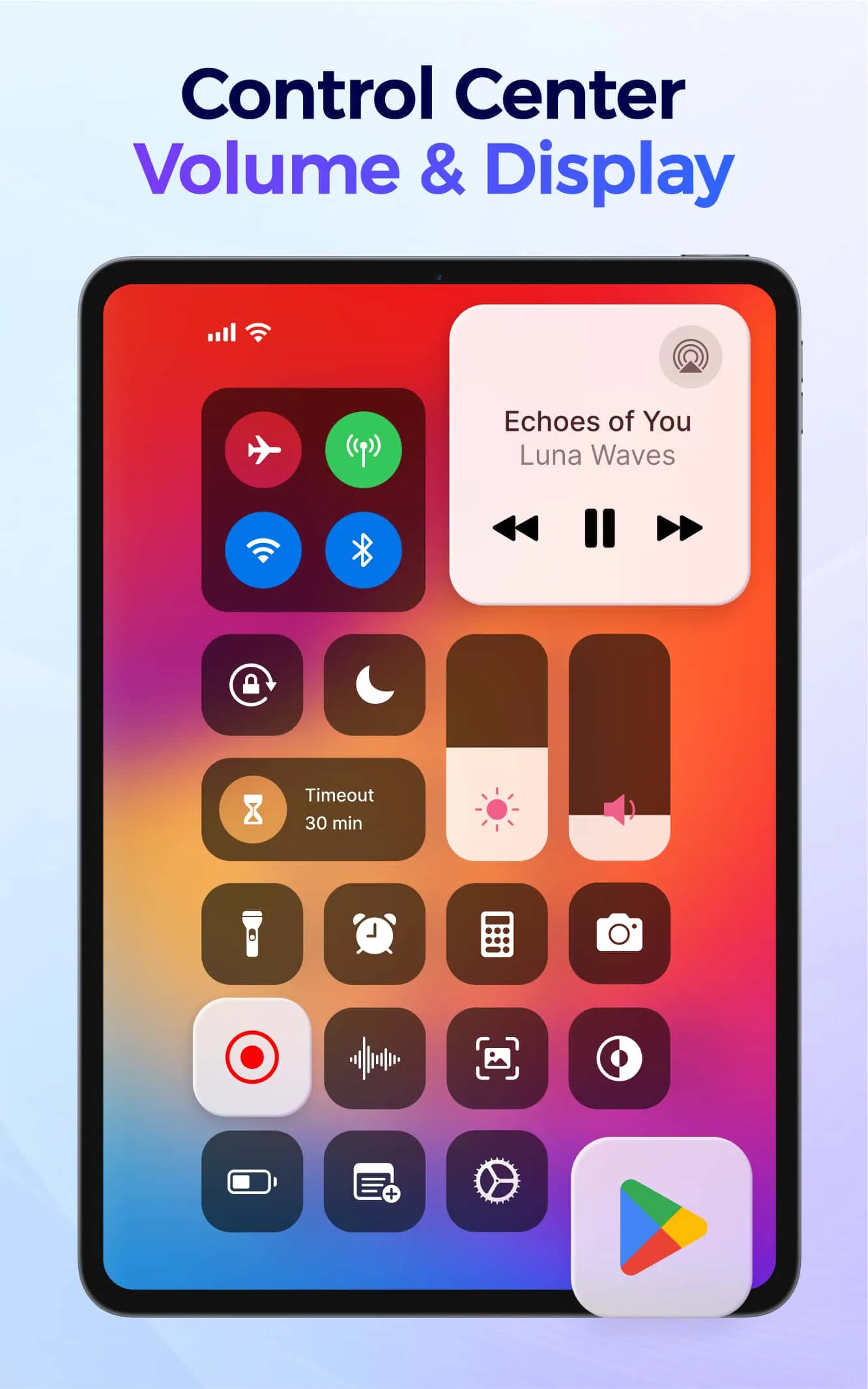 Control Center - Control Panel | Indus Appstore | Screenshot