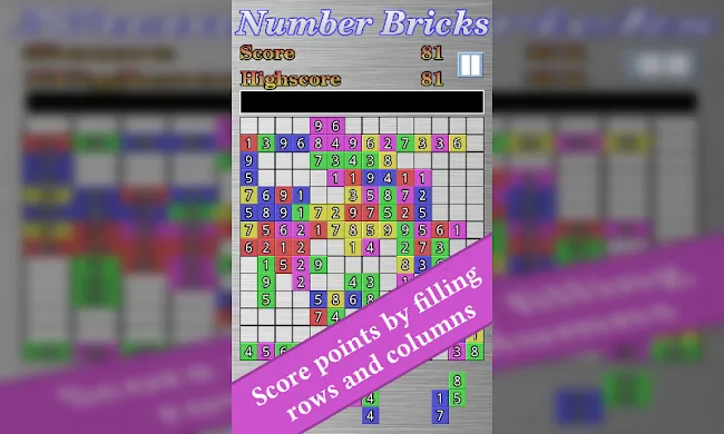 Number Bricks Puzzle | Indus Appstore | Screenshot