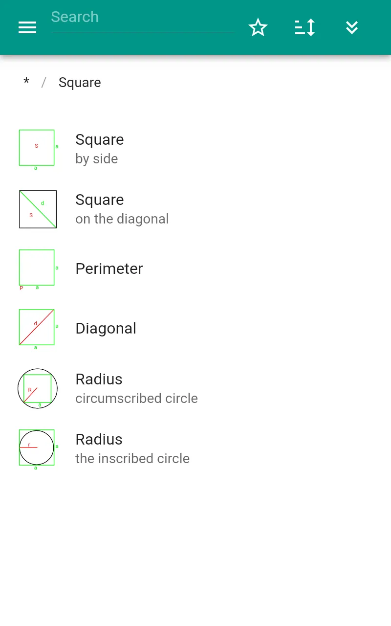 Geometry (calculator) | Indus Appstore | Screenshot