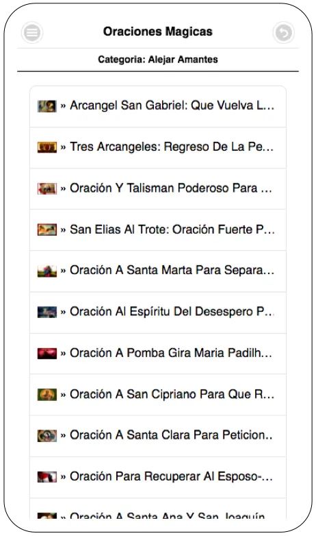 Oraciones Milagrosas | Indus Appstore | Screenshot