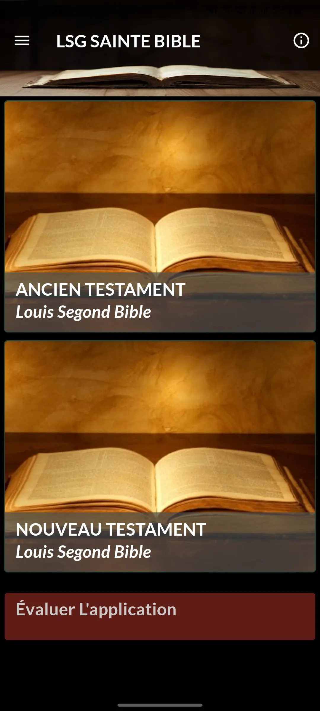 Bible en Français Louis Segond | Indus Appstore | Screenshot