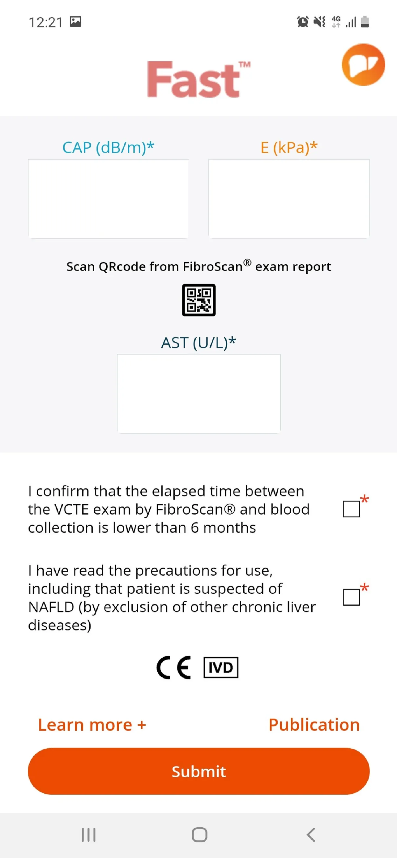 MyFibroScan | Indus Appstore | Screenshot