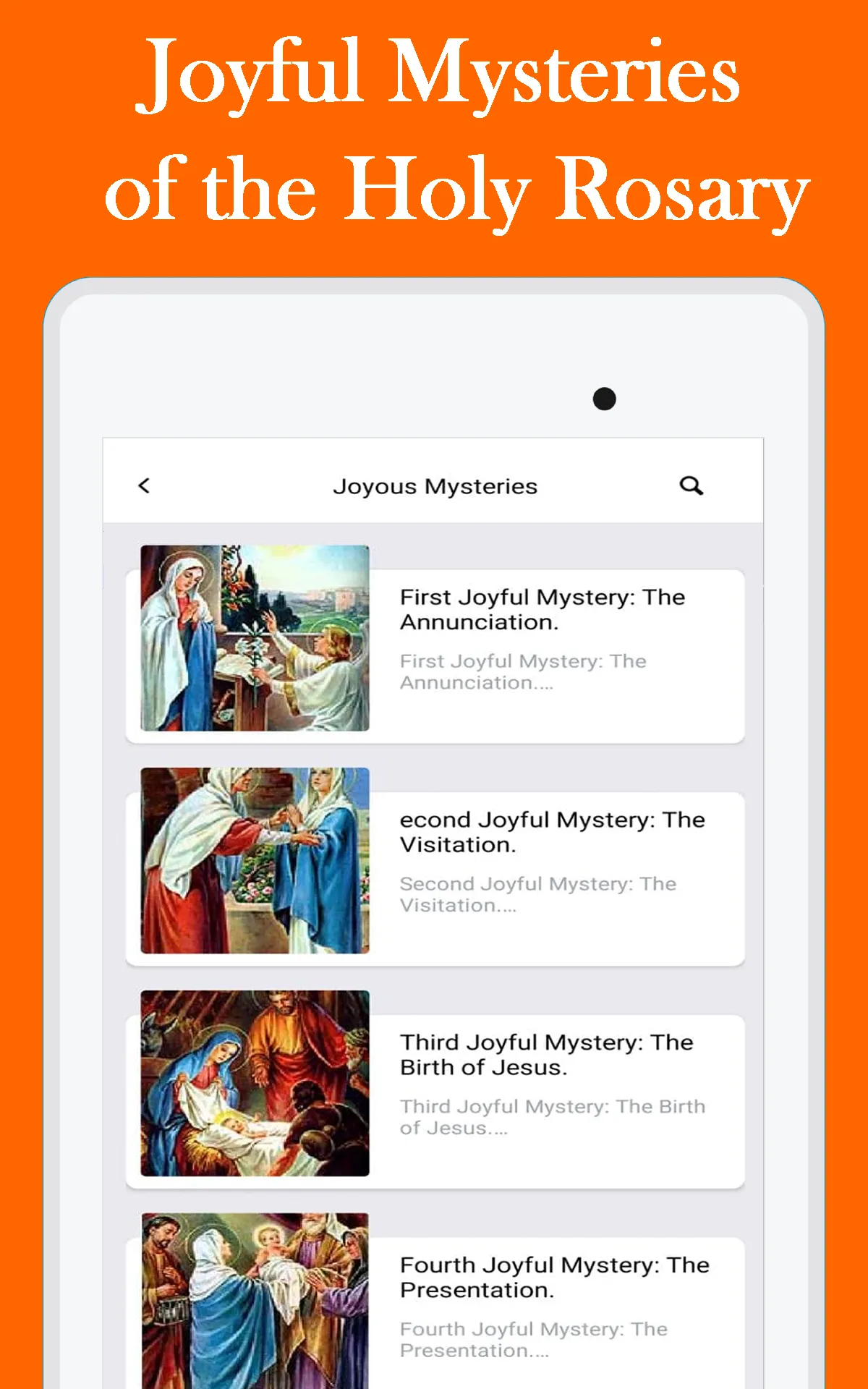 Catholic Rosary | Indus Appstore | Screenshot