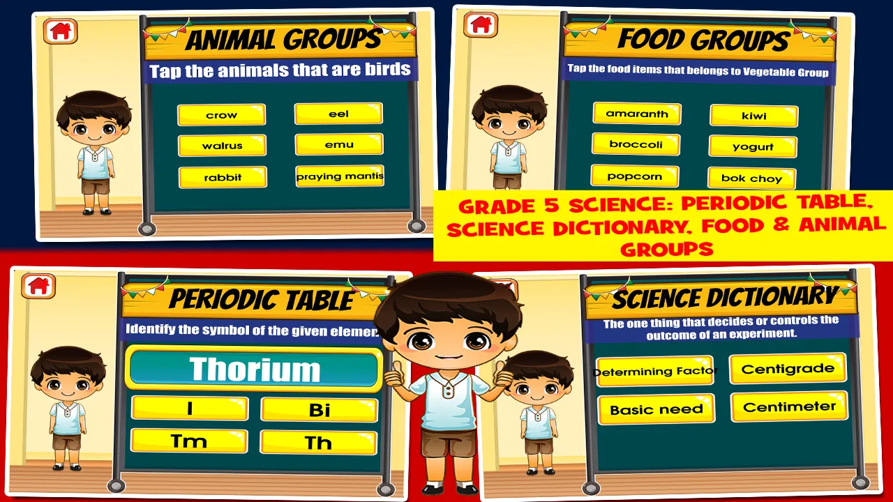 Pinoy Kids Grade 5 Games | Indus Appstore | Screenshot