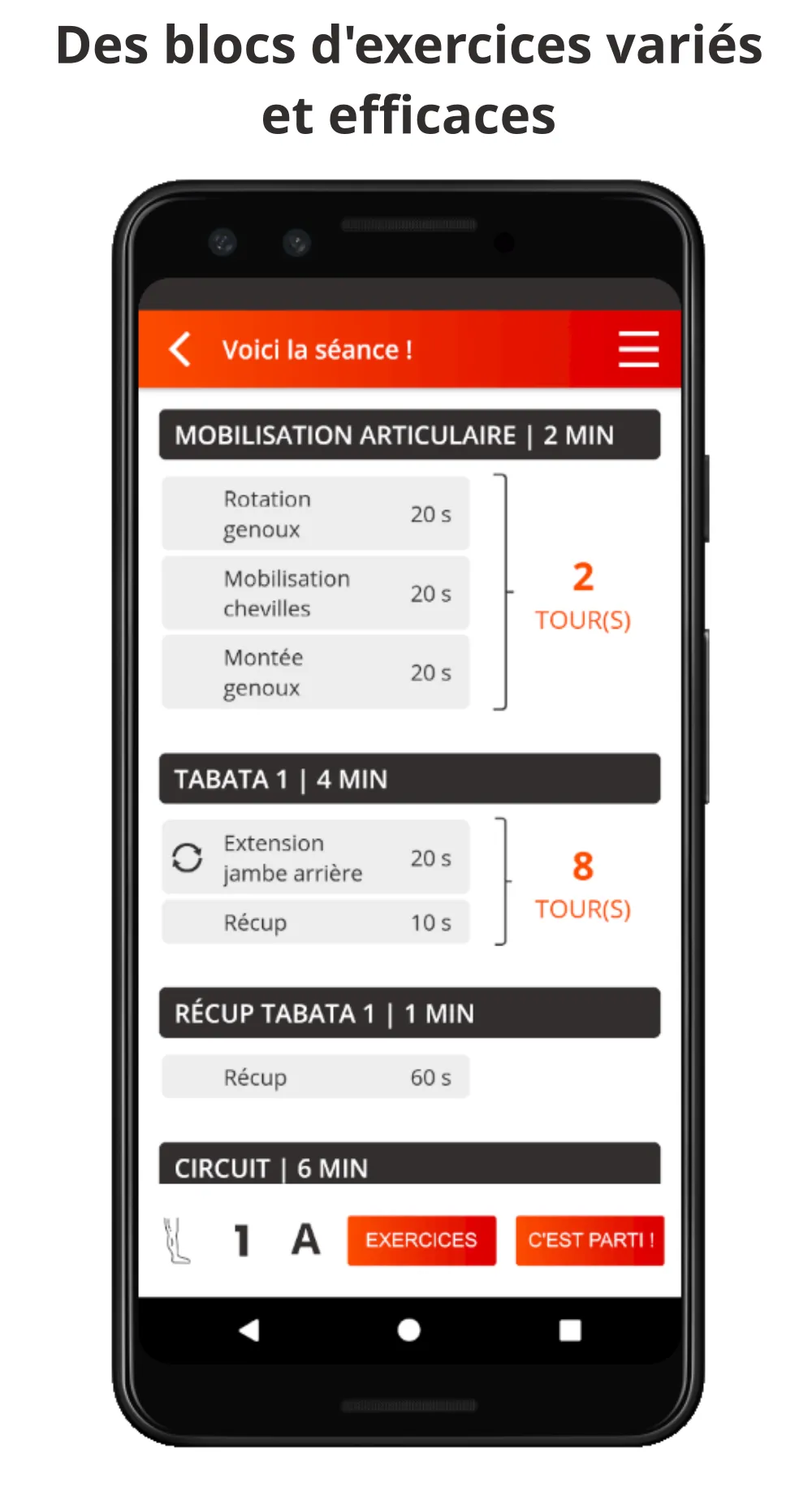 KG: renforcement musculaire | Indus Appstore | Screenshot