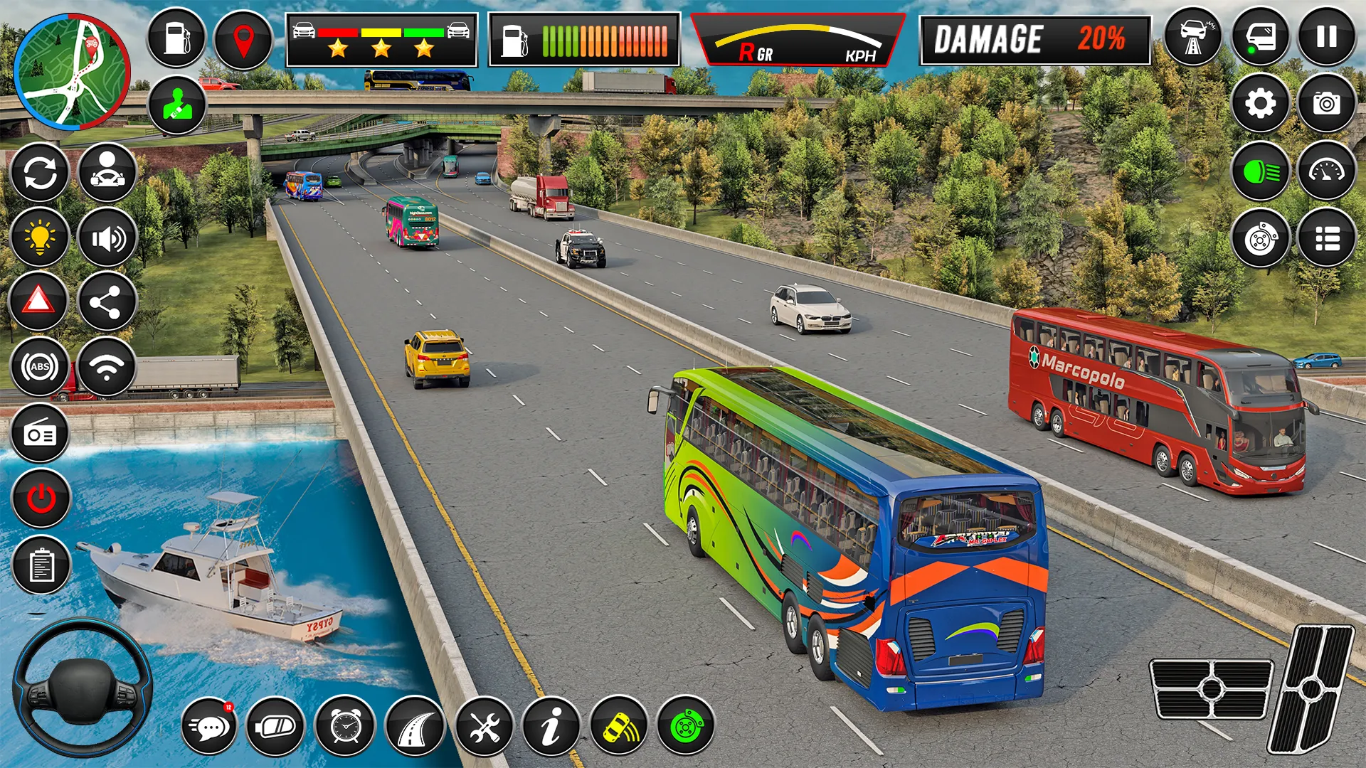 US Bus Simulator Driving Game | Indus Appstore | Screenshot