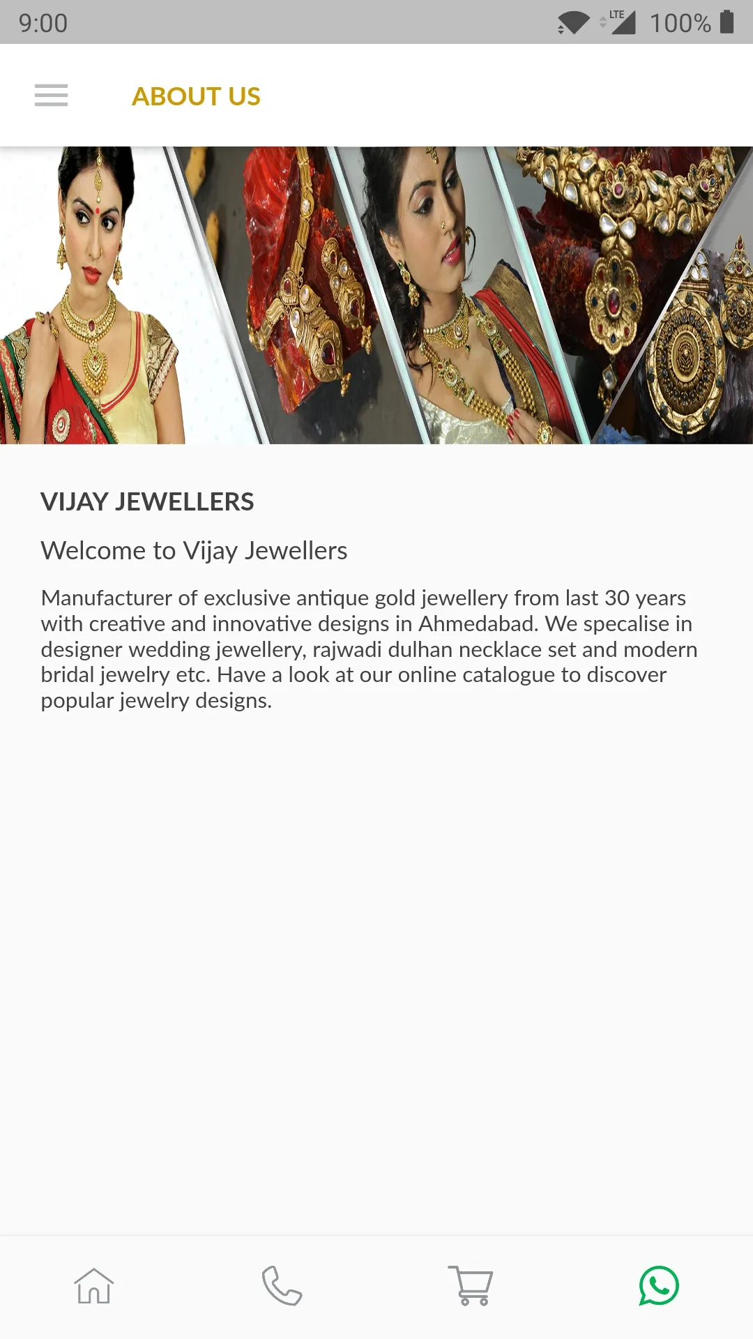 Vijay Jewellers Antique Gold J | Indus Appstore | Screenshot