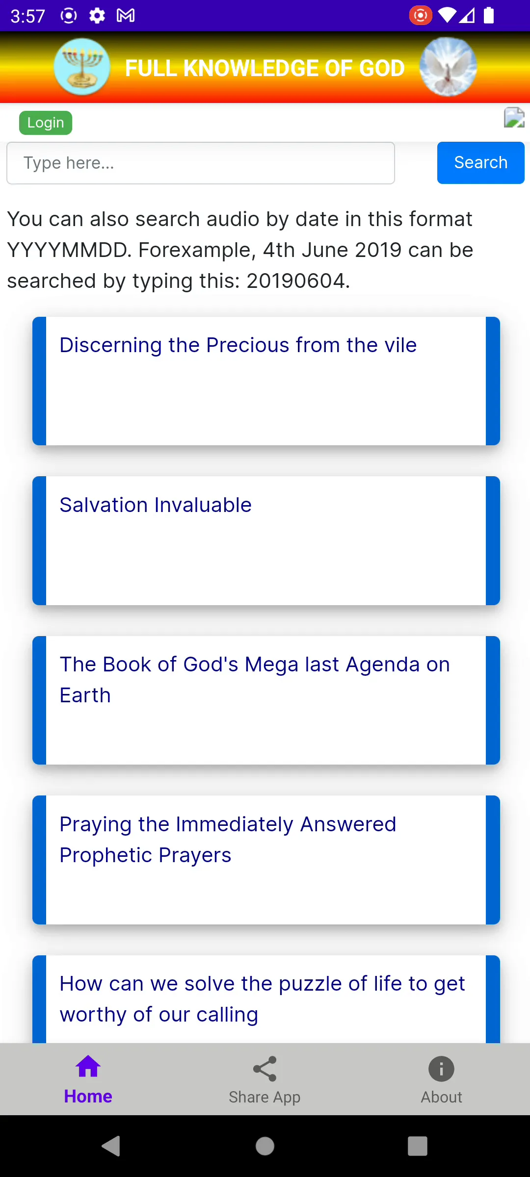 FOCUS of God App | Indus Appstore | Screenshot