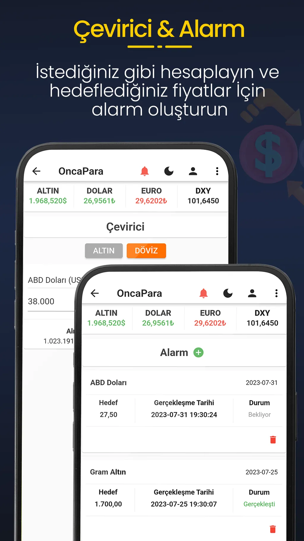 Altın Fiyatları ve Canlı Döviz | Indus Appstore | Screenshot