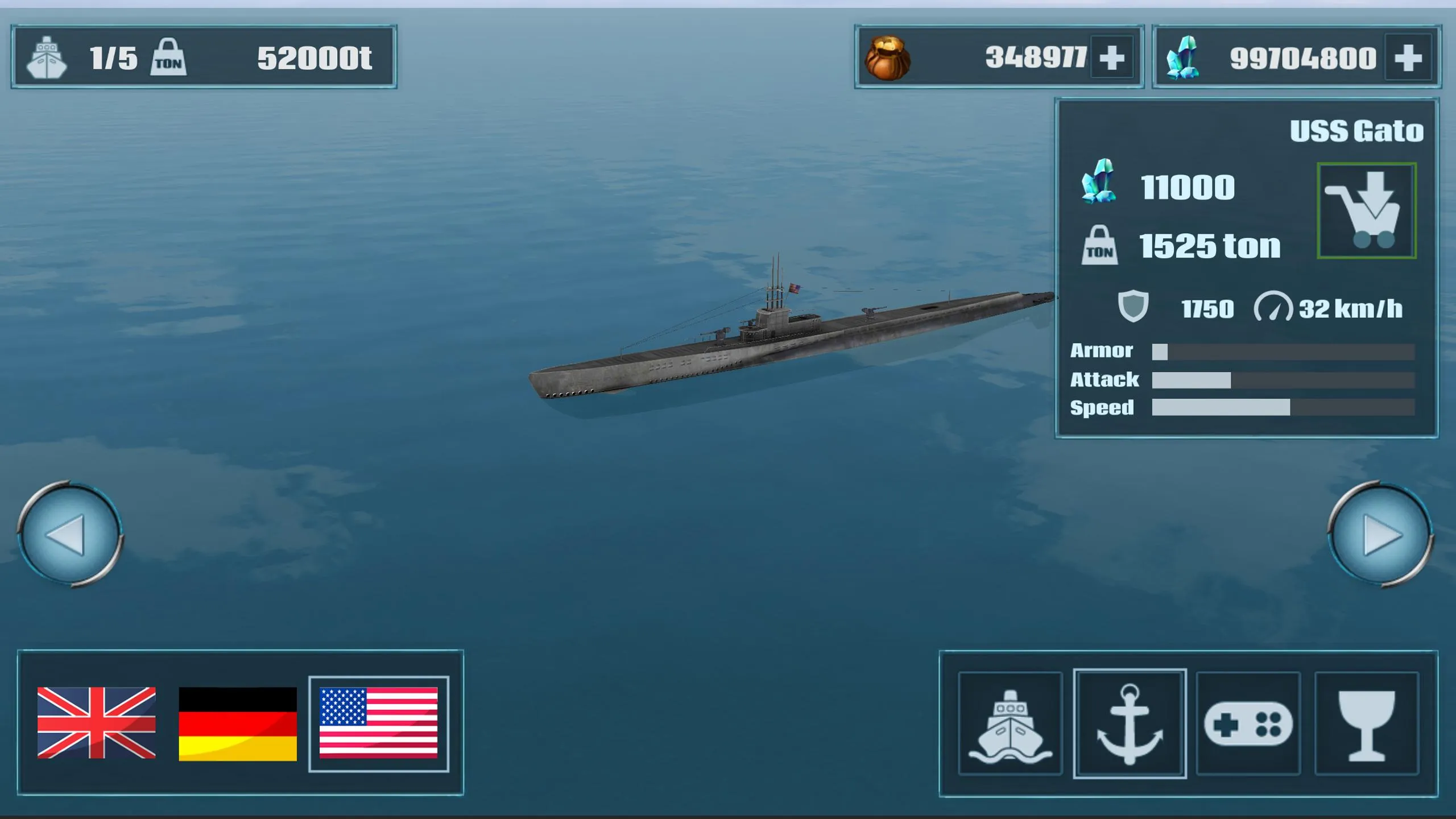 Warship War :Navy Fleet Combat | Indus Appstore | Screenshot