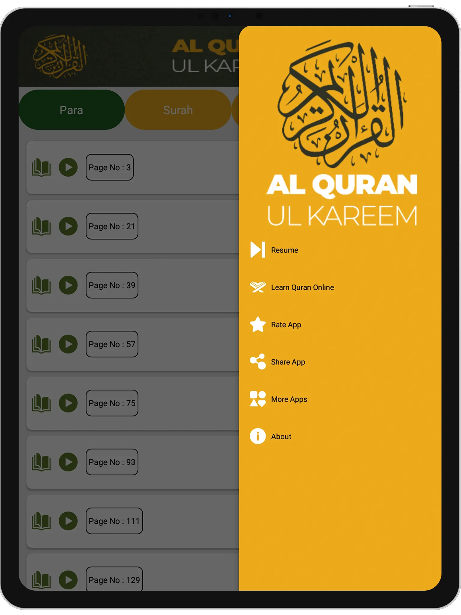 Al Quran-ul-Kareem | Indus Appstore | Screenshot