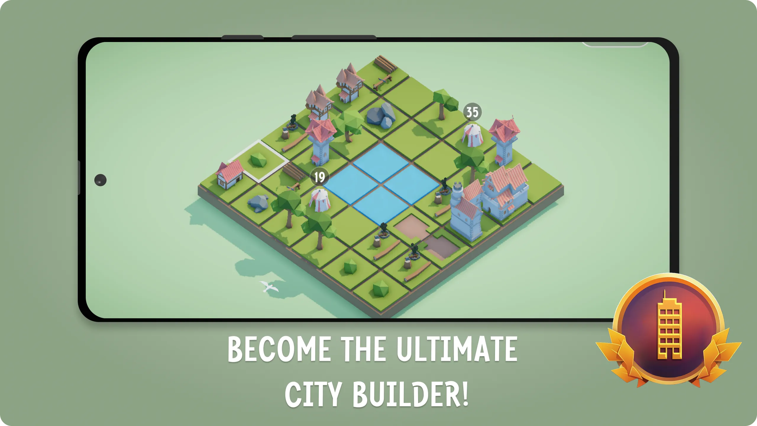 Teeny Tiny Town | Indus Appstore | Screenshot