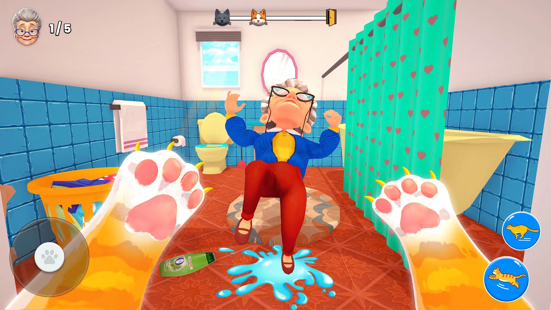Bad Cat Simulator: Prank Gran | Indus Appstore | Screenshot