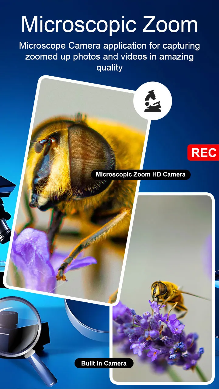 Magnifier Zoom Microscope Cam | Indus Appstore | Screenshot