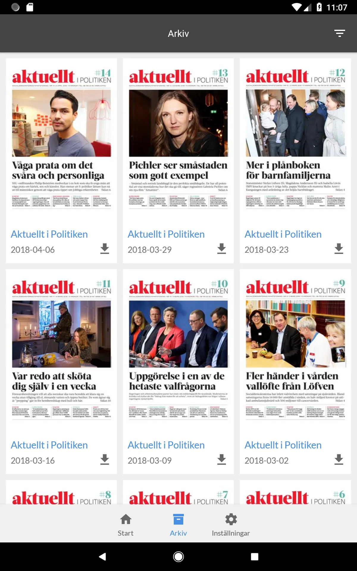 Aktuellt i Politiken | Indus Appstore | Screenshot