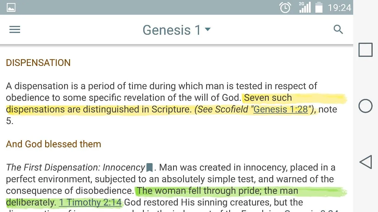 Scofield Reference Bible Notes | Indus Appstore | Screenshot