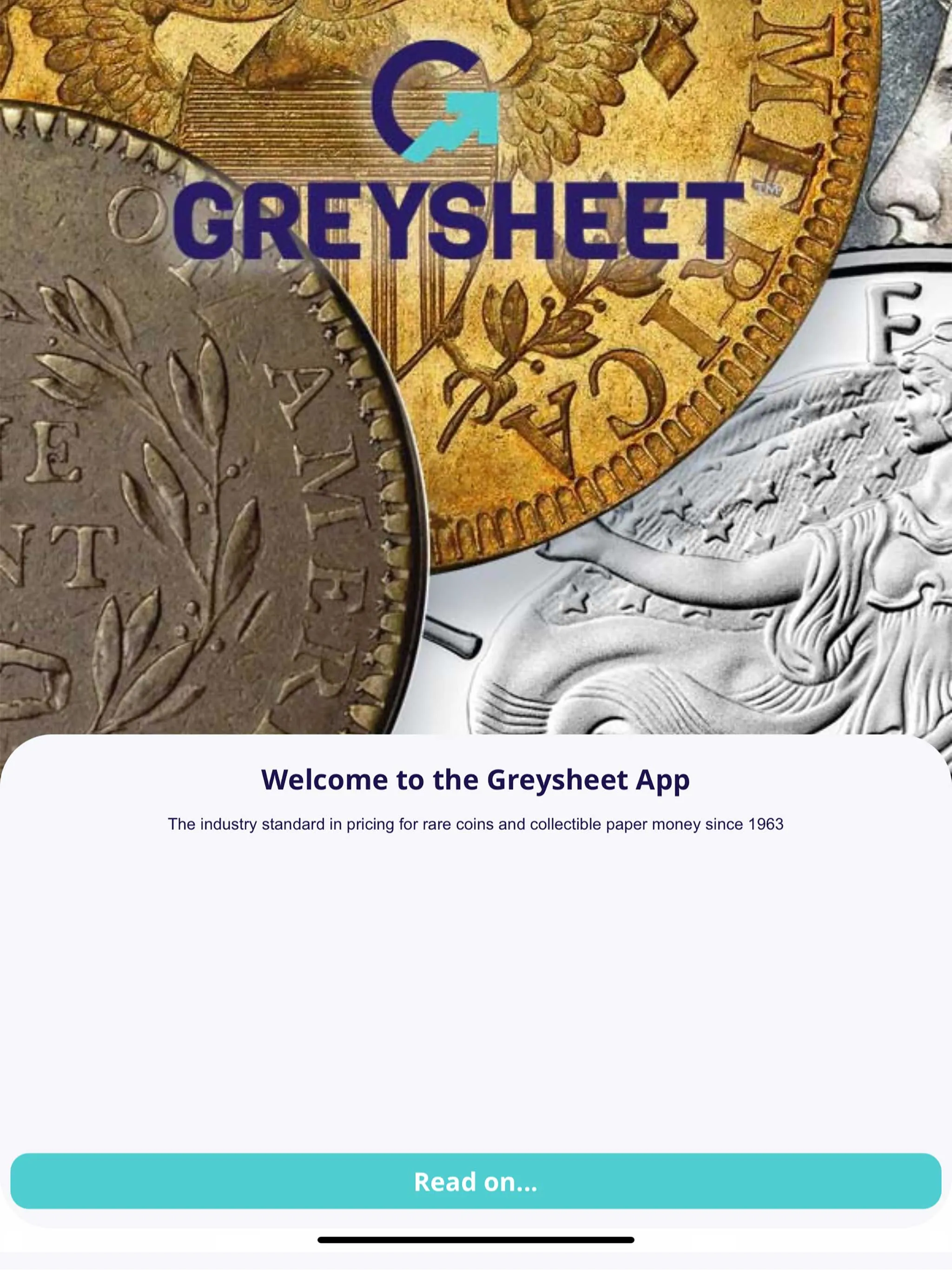 Greysheet: Rare Coin Values &  | Indus Appstore | Screenshot