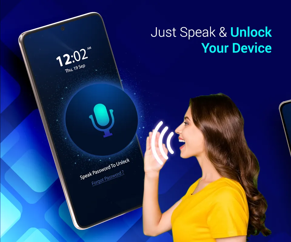 Voice Lock : Unlock Screen | Indus Appstore | Screenshot