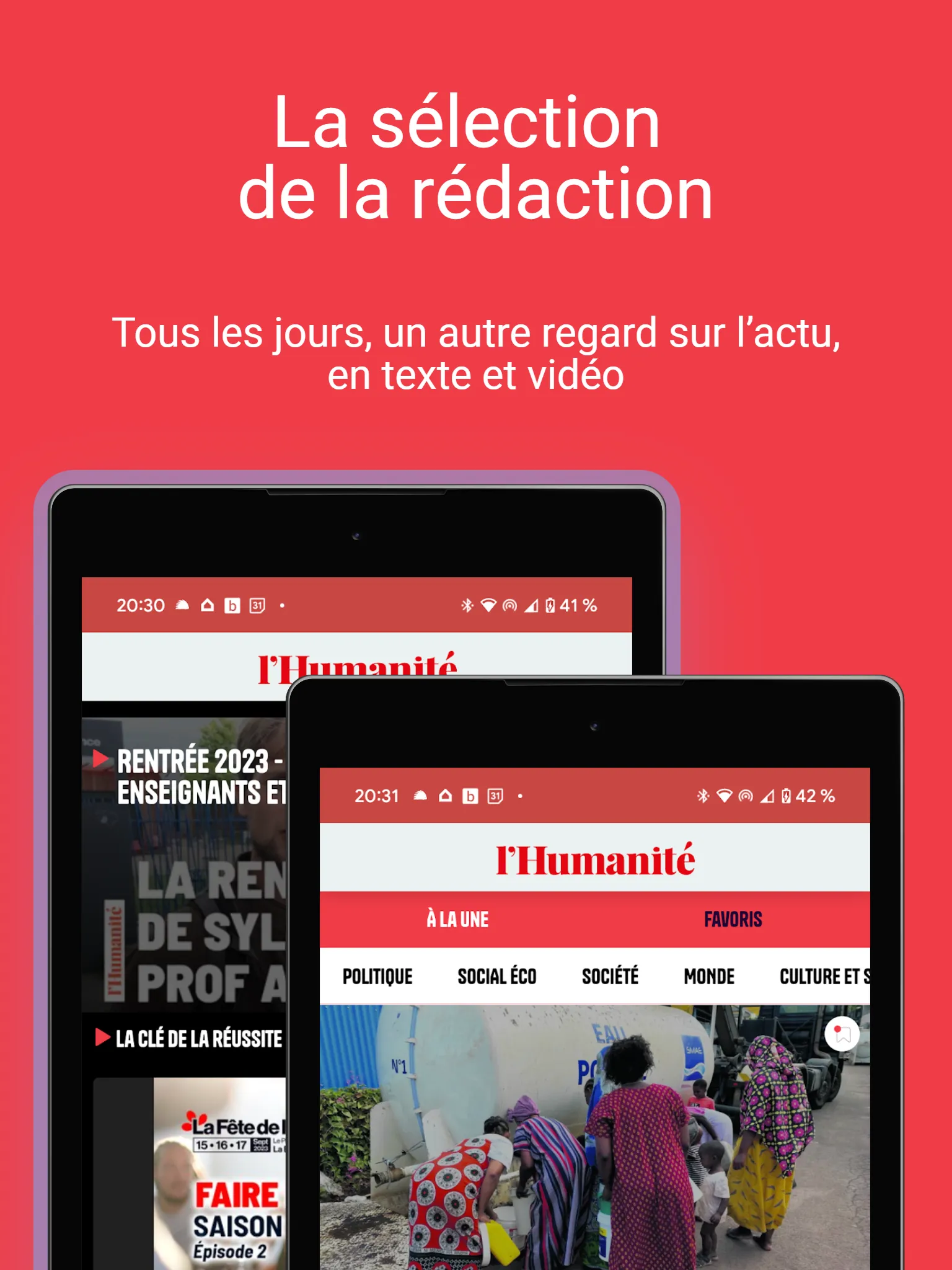 L'Humanité - Le journal | Indus Appstore | Screenshot