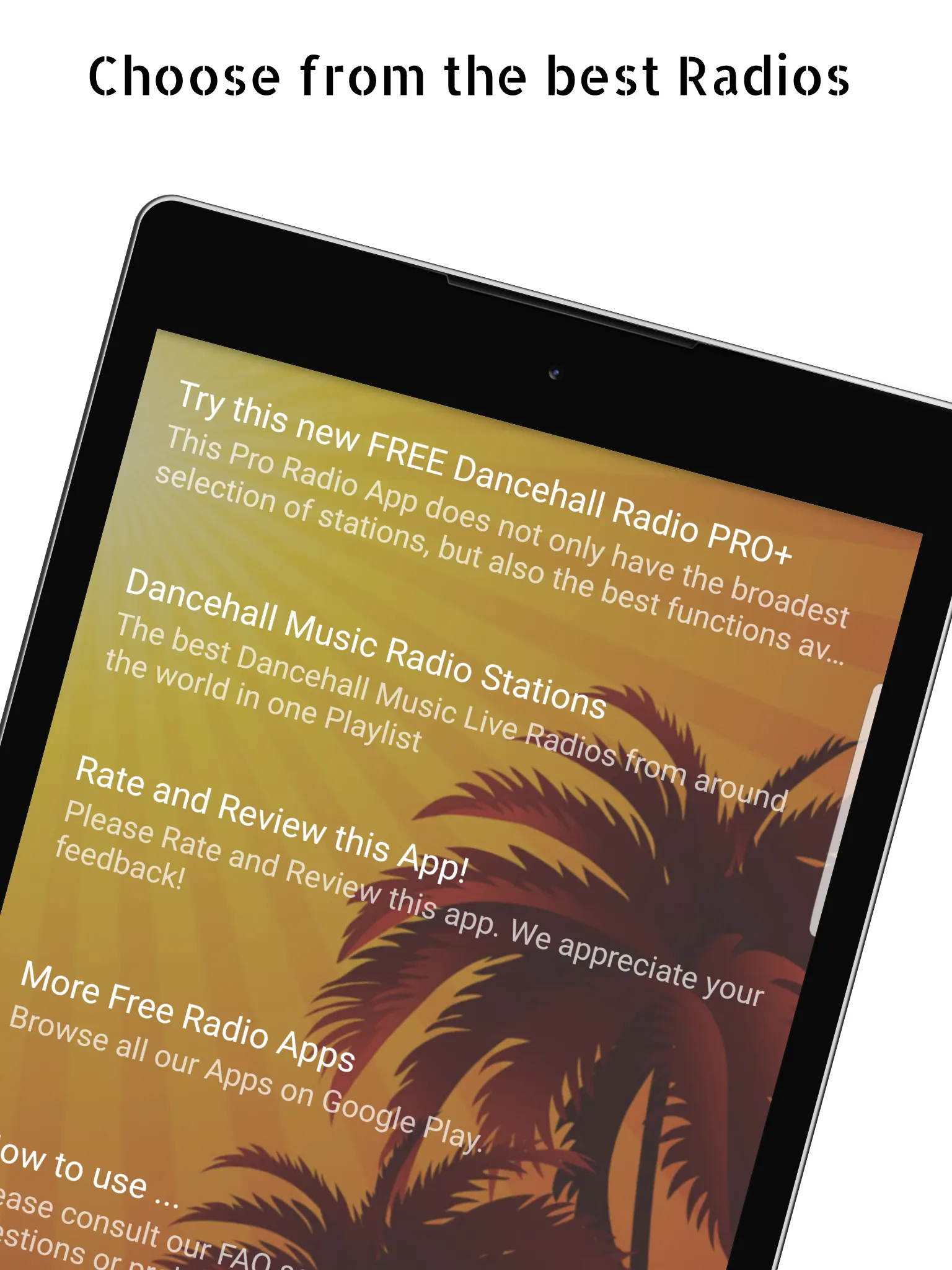 Dancehall Music Radio Stations | Indus Appstore | Screenshot