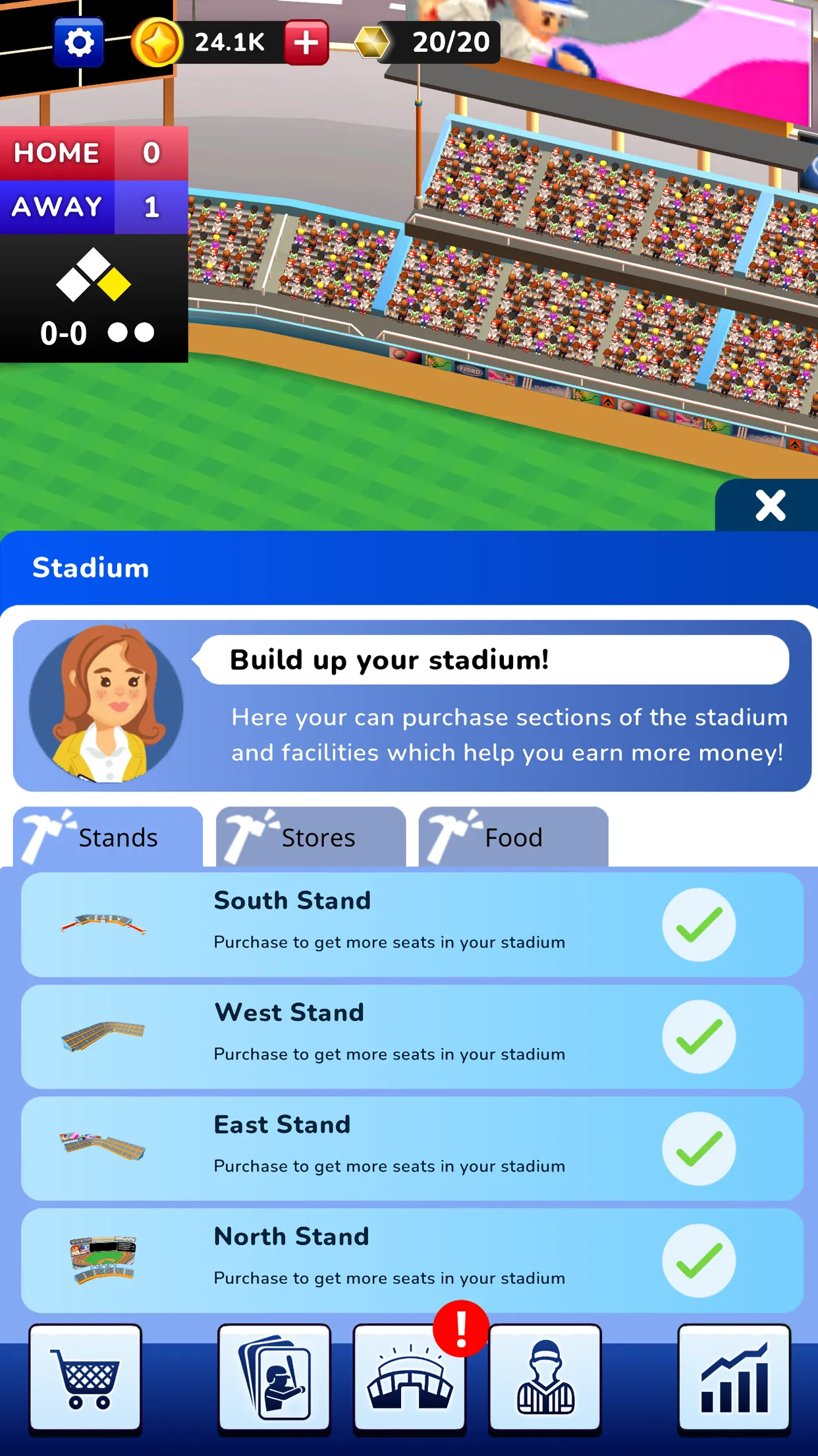 Idle Baseball Manager Tycoon | Indus Appstore | Screenshot