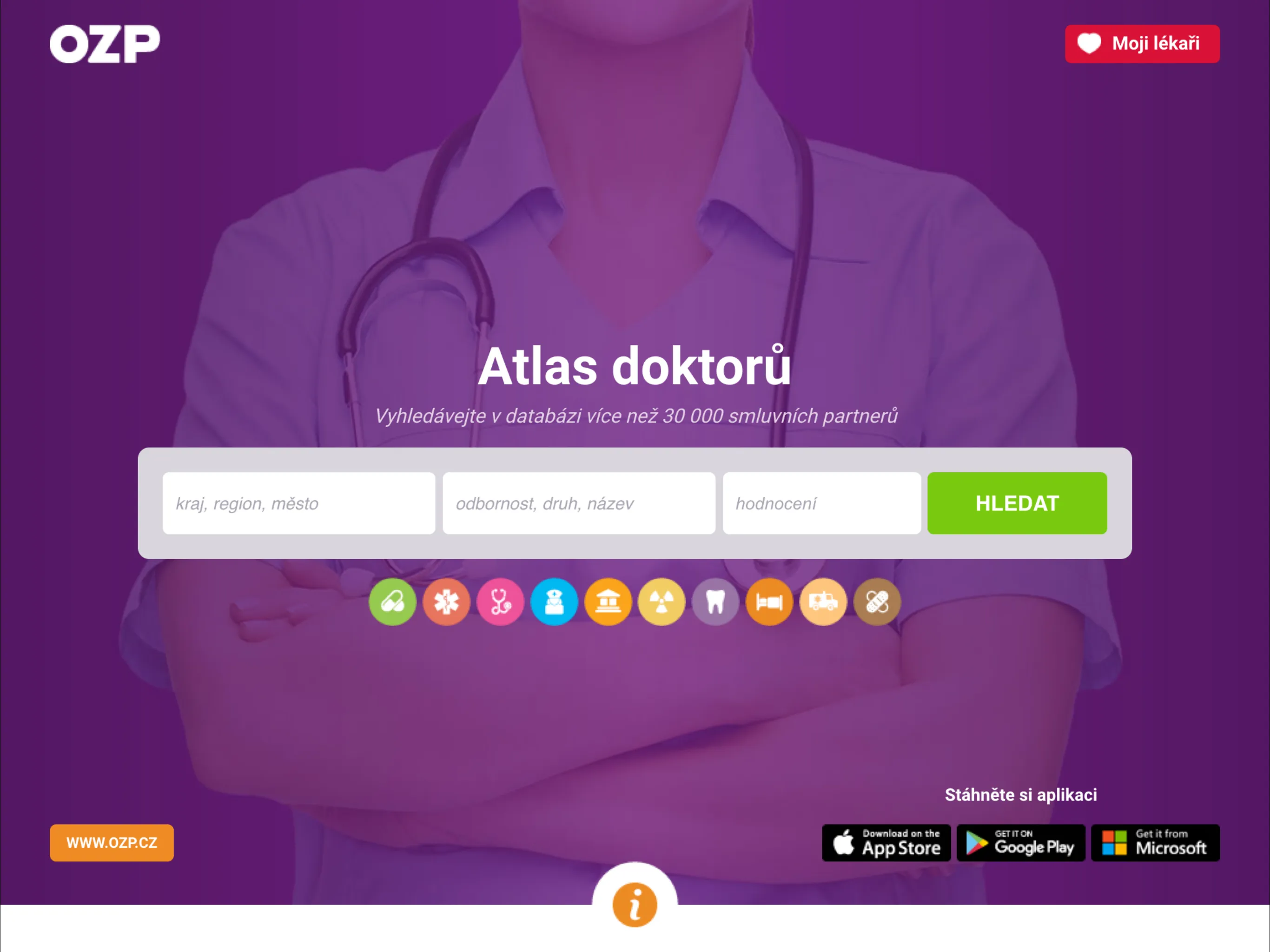 Atlas doktorů | Indus Appstore | Screenshot