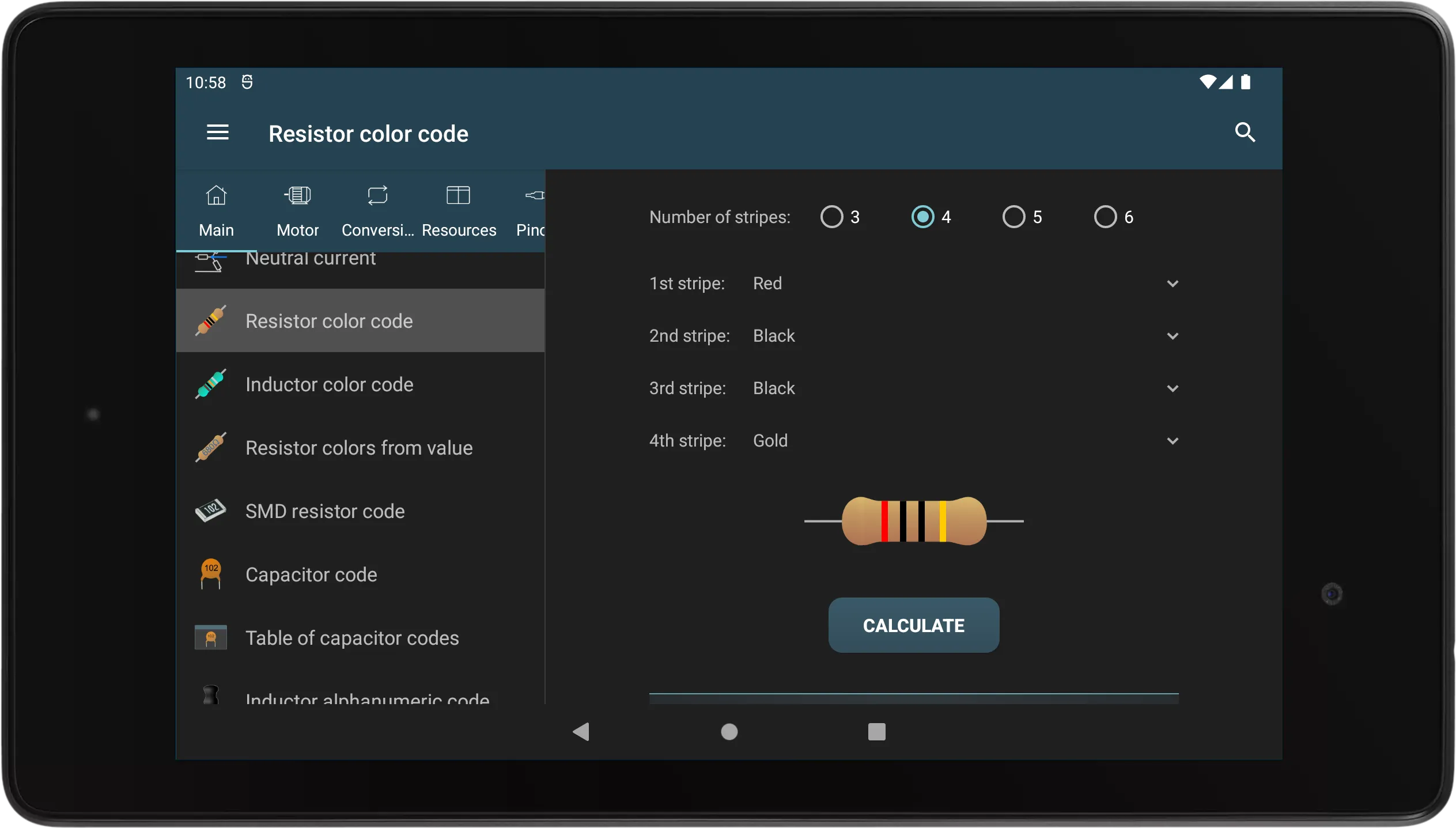 Electrical Calculations | Indus Appstore | Screenshot