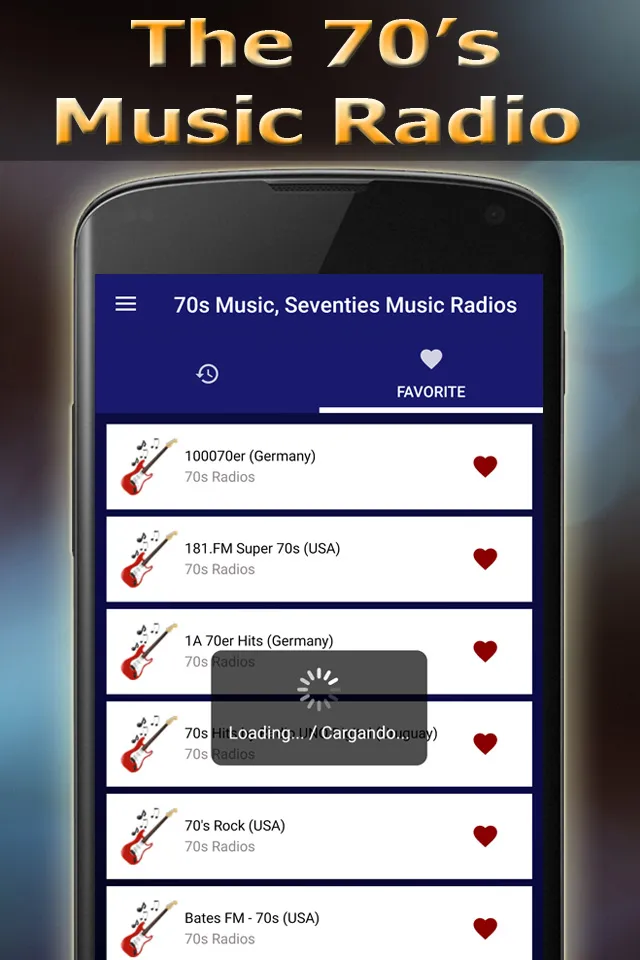 70s Radios Music | Indus Appstore | Screenshot
