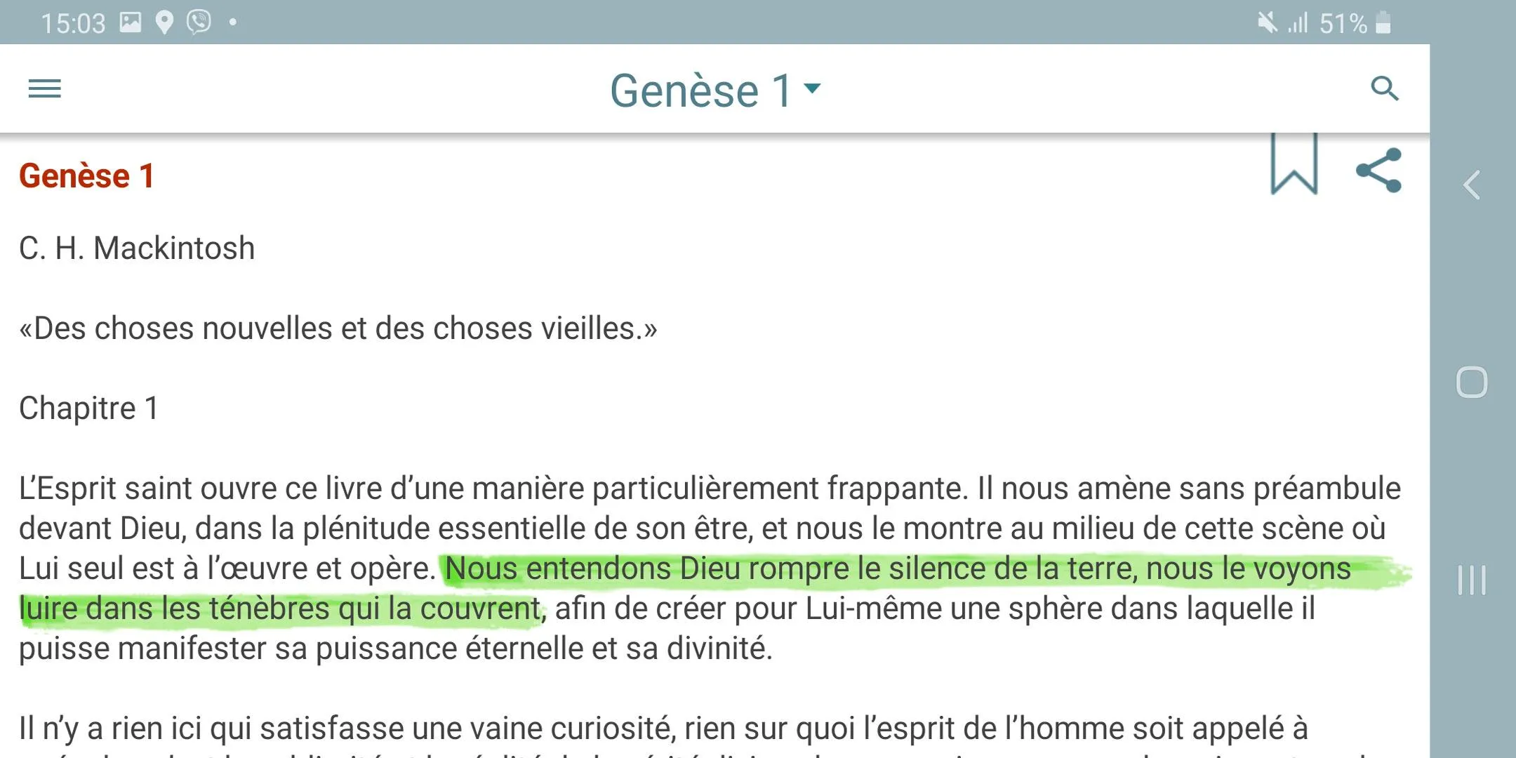 La Bible. Commentaires | Indus Appstore | Screenshot