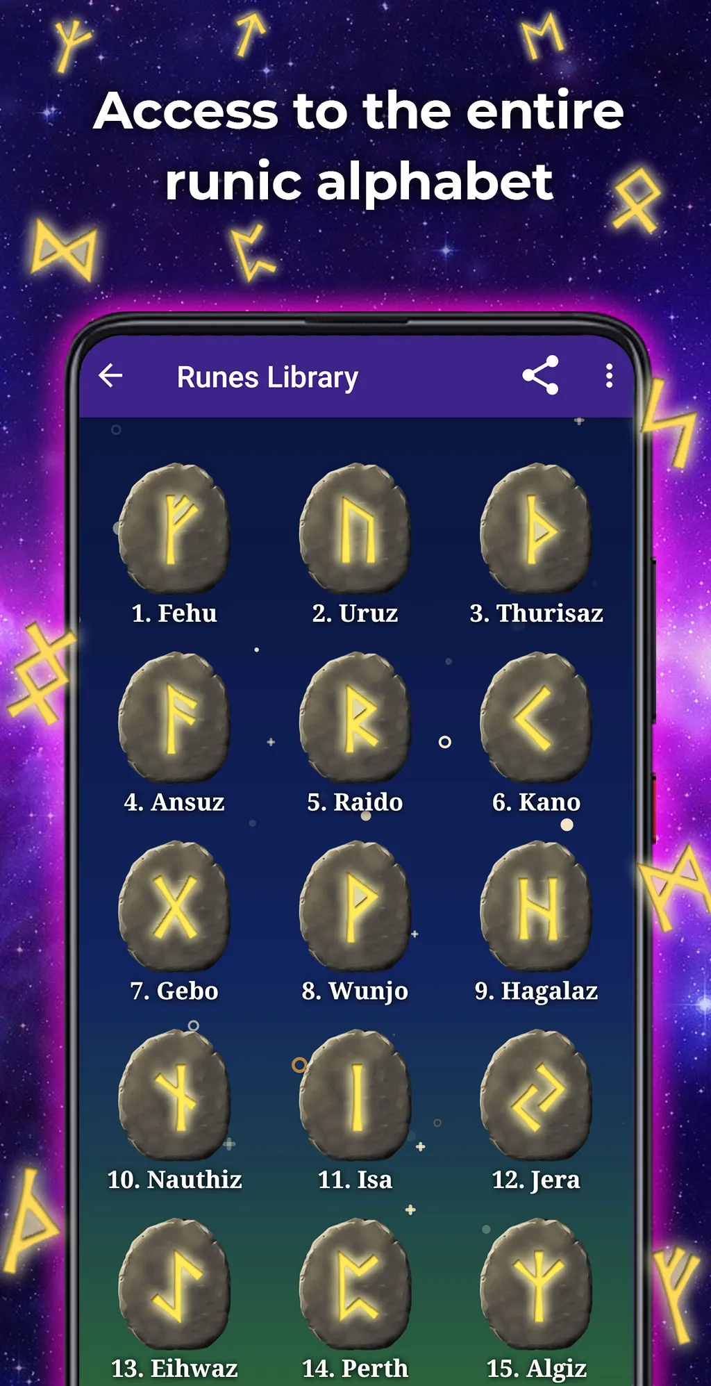 Runic Divination in English | Indus Appstore | Screenshot