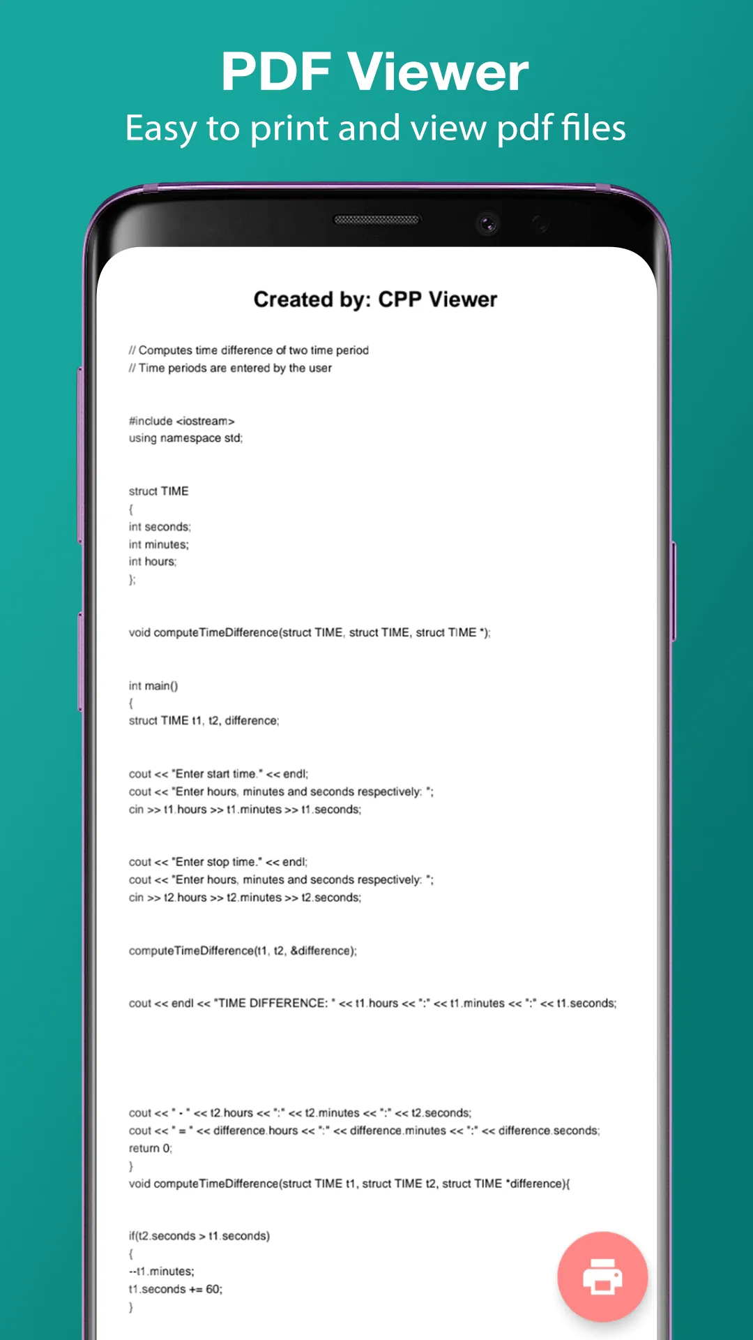 CPP Viewer: CPP to PDF | Indus Appstore | Screenshot