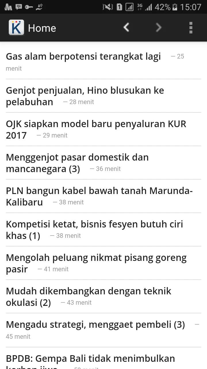 Kontan.co.id | Indus Appstore | Screenshot